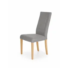 DIEGO CHAIR, GRAY / HONEY OAK